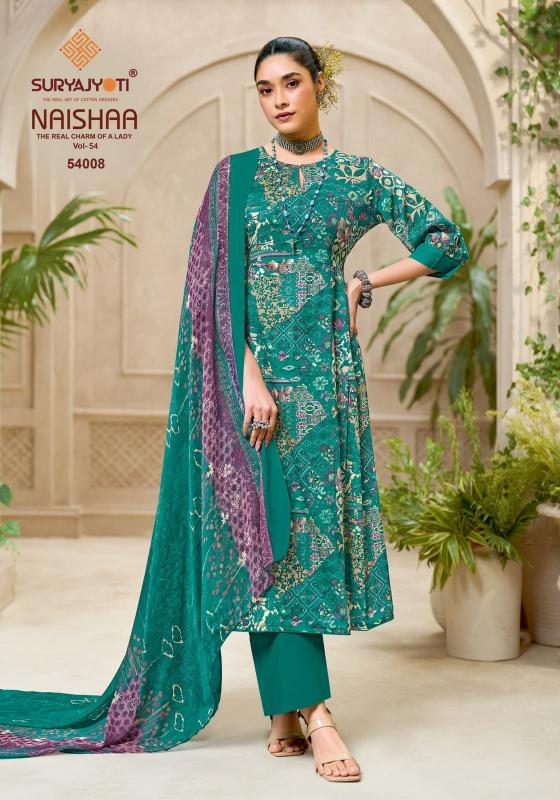Suryajyoti naishaa vol 54 dress material wholesale